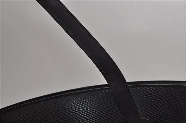 Auth Louis Vuitton Epi Saint Jacques Shopping Shoulder Bag Black M52262 LV 9723D