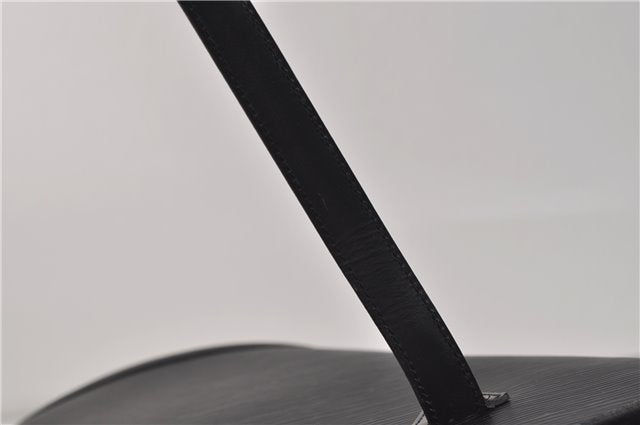 Auth Louis Vuitton Epi Saint Jacques Shopping Shoulder Bag Black M52262 LV 9723D