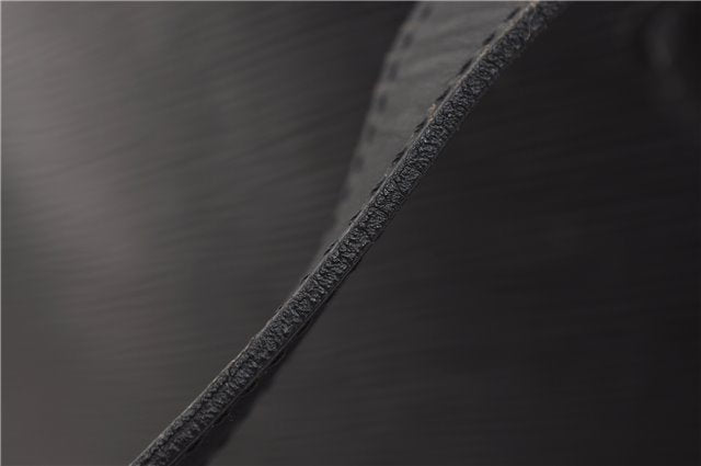 Auth Louis Vuitton Epi Saint Jacques Shopping Shoulder Bag Black M52262 LV 9723D