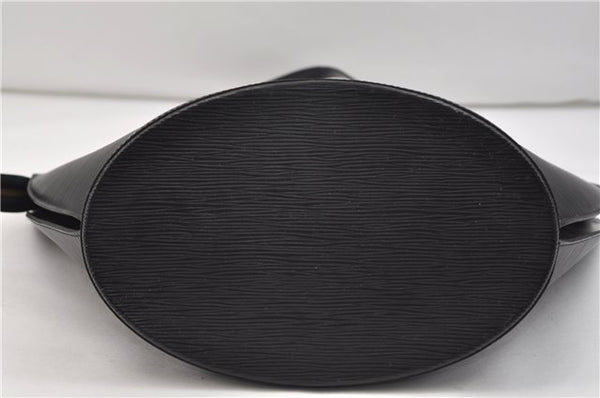 Auth Louis Vuitton Epi Saint Jacques Shopping Shoulder Bag Black M52262 LV 9723D