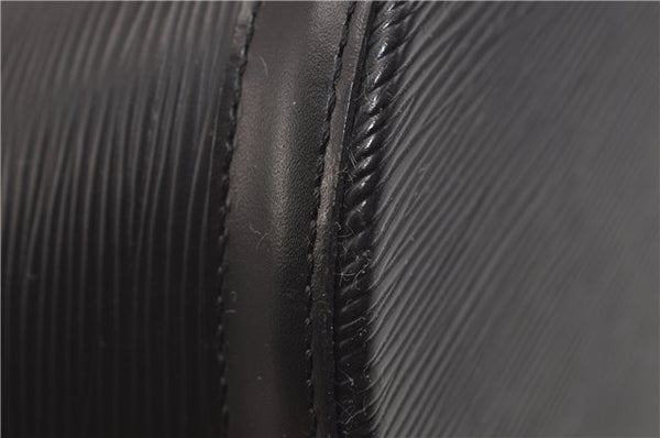 Auth Louis Vuitton Epi Saint Jacques Shopping Shoulder Bag Black M52262 LV 9723D