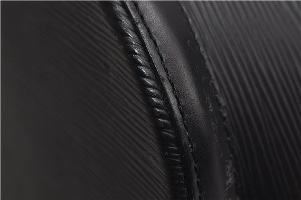 Auth Louis Vuitton Epi Saint Jacques Shopping Shoulder Bag Black M52262 LV 9723D