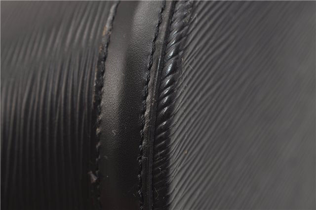 Auth Louis Vuitton Epi Saint Jacques Shopping Shoulder Bag Black M52262 LV 9723D