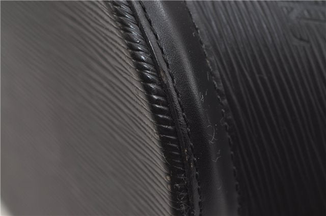 Auth Louis Vuitton Epi Saint Jacques Shopping Shoulder Bag Black M52262 LV 9723D