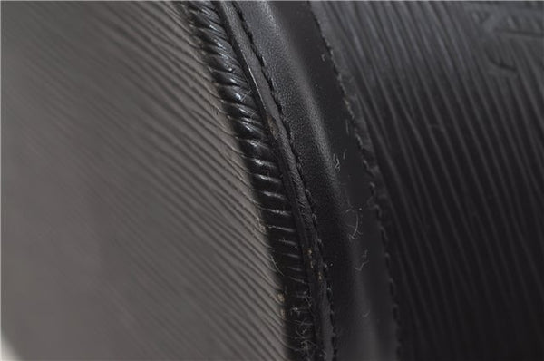 Auth Louis Vuitton Epi Saint Jacques Shopping Shoulder Bag Black M52262 LV 9723D