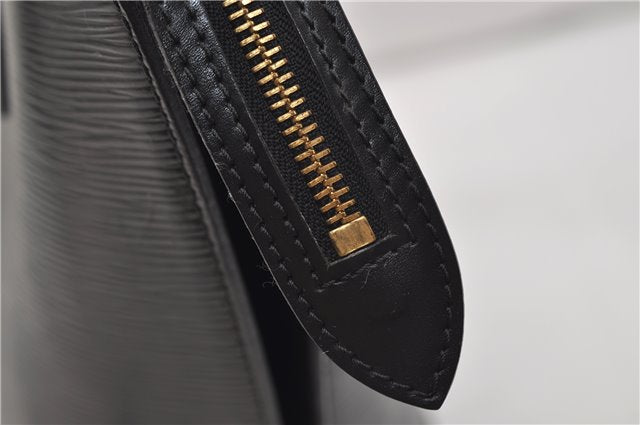 Auth Louis Vuitton Epi Saint Jacques Shopping Shoulder Bag Black M52262 LV 9723D