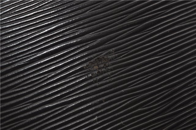 Auth Louis Vuitton Epi Saint Jacques Shopping Shoulder Bag Black M52262 LV 9723D