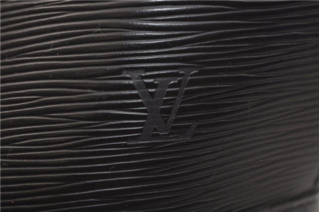 Auth Louis Vuitton Epi Saint Jacques Shopping Shoulder Bag Black M52262 LV 9723D