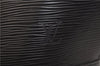 Auth Louis Vuitton Epi Saint Jacques Shopping Shoulder Bag Black M52262 LV 9723D
