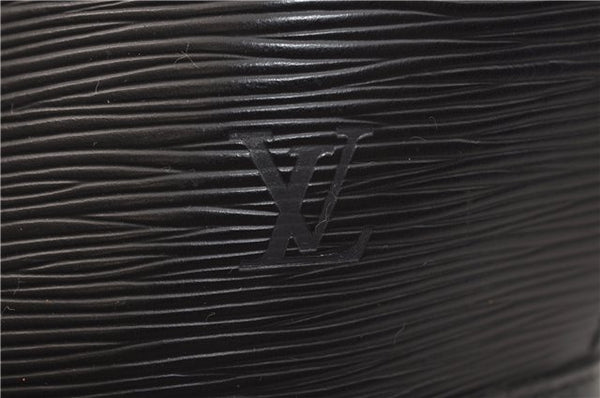 Auth Louis Vuitton Epi Saint Jacques Shopping Shoulder Bag Black M52262 LV 9723D