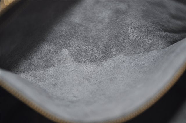 Auth Louis Vuitton Epi Saint Jacques Shopping Shoulder Bag Black M52262 LV 9723D