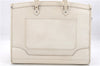 Authentic Louis Vuitton Epi Madeleine GM White Shoulder Bag M5934J LV 9725D