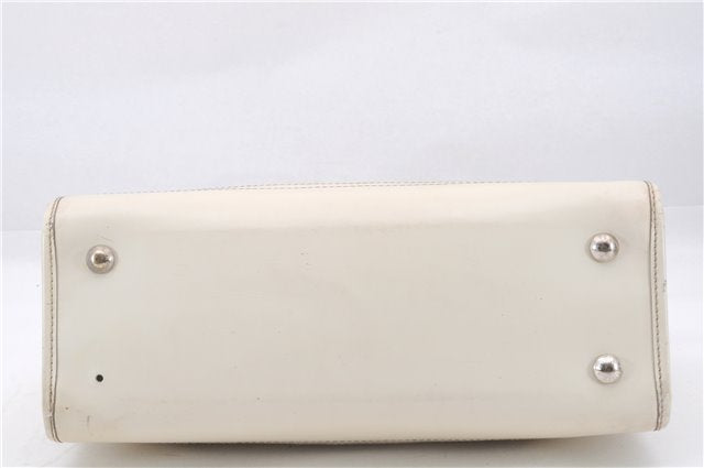 Authentic Louis Vuitton Epi Madeleine GM White Shoulder Bag M5934J LV 9725D