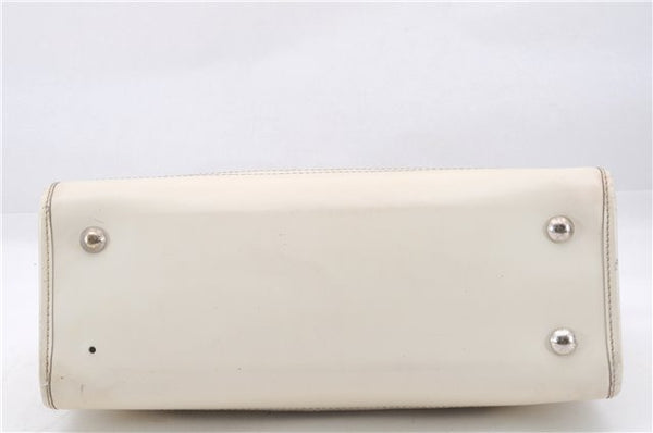 Authentic Louis Vuitton Epi Madeleine GM White Shoulder Bag M5934J LV 9725D