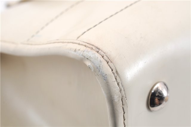 Authentic Louis Vuitton Epi Madeleine GM White Shoulder Bag M5934J LV 9725D