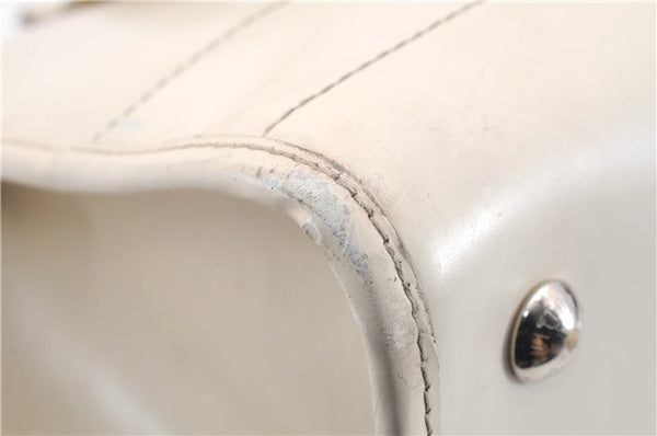 Authentic Louis Vuitton Epi Madeleine GM White Shoulder Bag M5934J LV 9725D