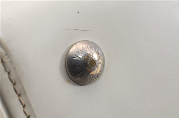 Authentic Louis Vuitton Epi Madeleine GM White Shoulder Bag M5934J LV 9725D