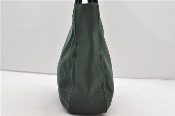 Authentic PRADA Nylon Shoulder Hand Bag Purse Green 9726C