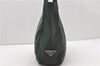 Authentic PRADA Nylon Shoulder Hand Bag Purse Green 9726C