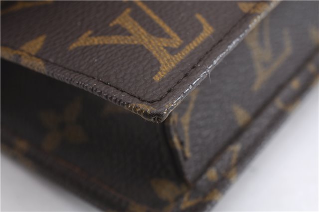 Authentic Louis Vuitton Monogram Pochette Rabat Clutch Hand Bag M51934 LV 9727E