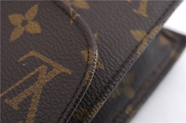 Authentic Louis Vuitton Monogram Pochette Rabat Clutch Hand Bag M51934 LV 9727E