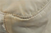 Authentic PRADA Nylon Leather Shoulder Cross Body Bag Purse Ivory Gold 9728C