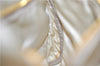 Authentic PRADA Nylon Leather Shoulder Cross Body Bag Purse Ivory Gold 9728C