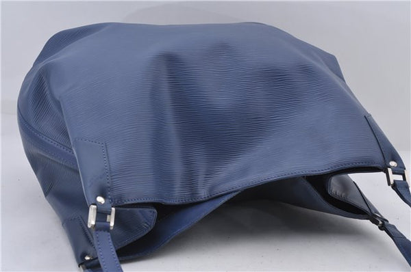 Auth Louis Vuitton Epi Mandara GM Shoulder Cross Body Bag Blue M5892G LV 9728D
