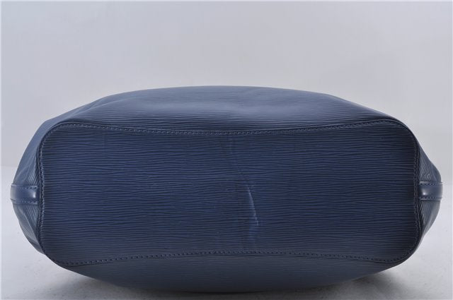 Auth Louis Vuitton Epi Mandara GM Shoulder Cross Body Bag Blue M5892G LV 9728D