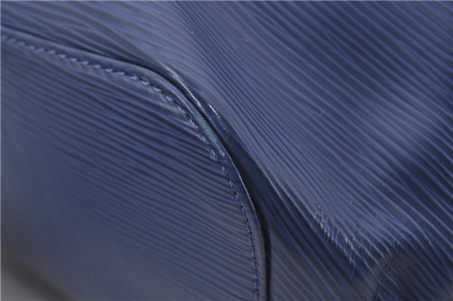 Auth Louis Vuitton Epi Mandara GM Shoulder Cross Body Bag Blue M5892G LV 9728D