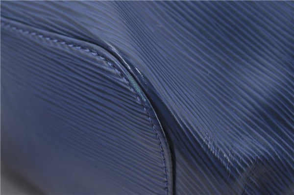 Auth Louis Vuitton Epi Mandara GM Shoulder Cross Body Bag Blue M5892G LV 9728D