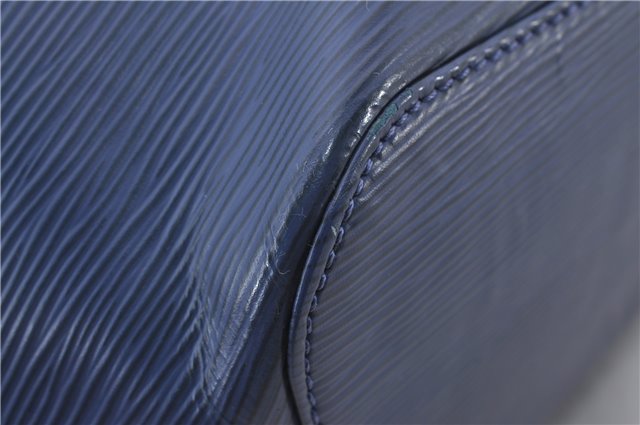 Auth Louis Vuitton Epi Mandara GM Shoulder Cross Body Bag Blue M5892G LV 9728D