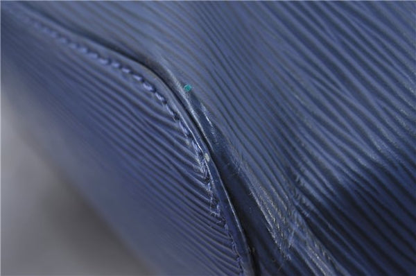 Auth Louis Vuitton Epi Mandara GM Shoulder Cross Body Bag Blue M5892G LV 9728D