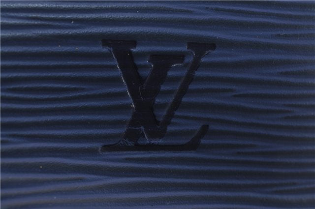 Auth Louis Vuitton Epi Mandara GM Shoulder Cross Body Bag Blue M5892G LV 9728D