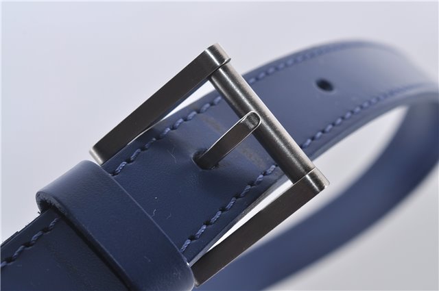 Auth Louis Vuitton Epi Mandara GM Shoulder Cross Body Bag Blue M5892G LV 9728D