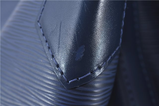 Auth Louis Vuitton Epi Mandara GM Shoulder Cross Body Bag Blue M5892G LV 9728D