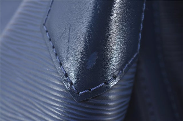 Auth Louis Vuitton Epi Mandara GM Shoulder Cross Body Bag Blue M5892G LV 9728D