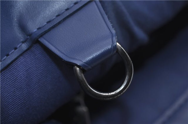 Auth Louis Vuitton Epi Mandara GM Shoulder Cross Body Bag Blue M5892G LV 9728D