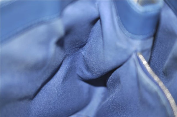 Auth Louis Vuitton Epi Mandara GM Shoulder Cross Body Bag Blue M5892G LV 9728D