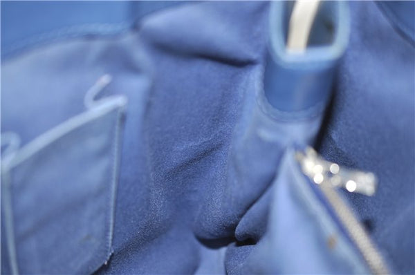 Auth Louis Vuitton Epi Mandara GM Shoulder Cross Body Bag Blue M5892G LV 9728D