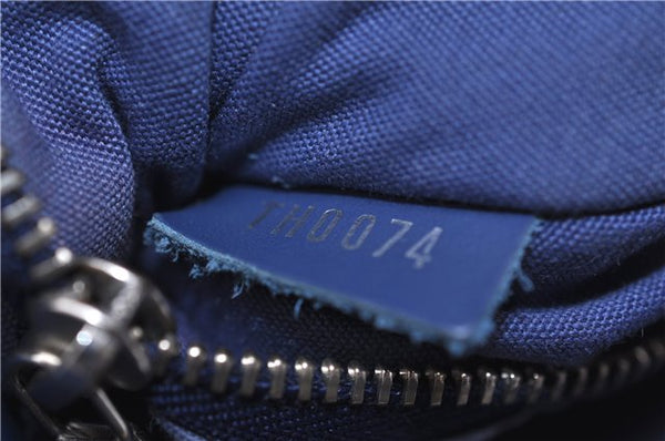 Auth Louis Vuitton Epi Mandara GM Shoulder Cross Body Bag Blue M5892G LV 9728D