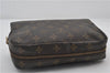 Auth Louis Vuitton Monogram Trousse Toilette 23 Clutch Hand Bag M47524 LV 9730E