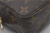 Auth Louis Vuitton Monogram Trousse Toilette 23 Clutch Hand Bag M47524 LV 9730E