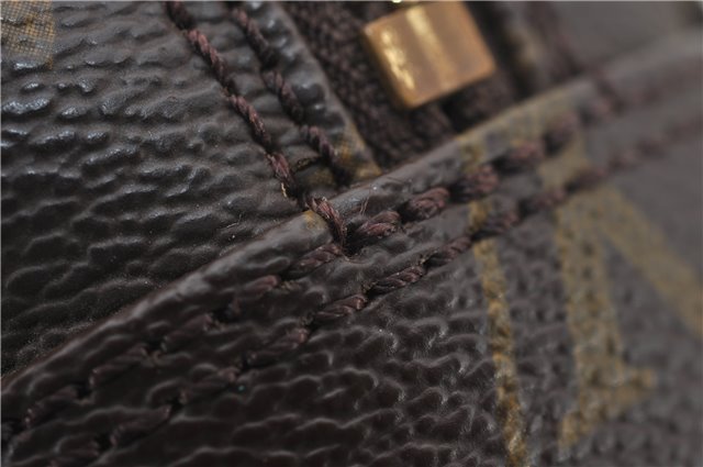 Auth Louis Vuitton Monogram Trousse Toilette 23 Clutch Hand Bag M47524 LV 9730E