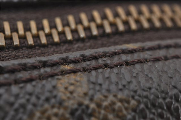 Auth Louis Vuitton Monogram Trousse Toilette 23 Clutch Hand Bag M47524 LV 9730E