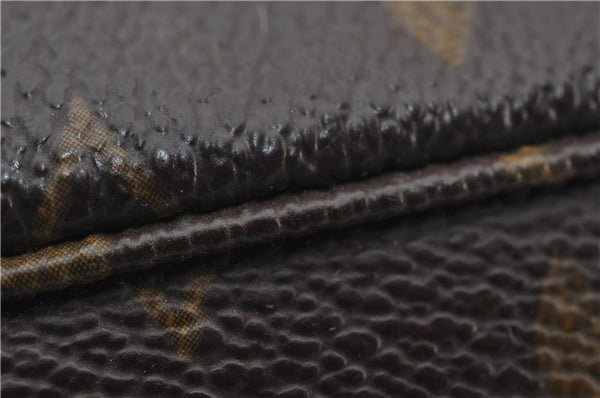 Auth Louis Vuitton Monogram Trousse Toilette 23 Clutch Hand Bag M47524 LV 9730E