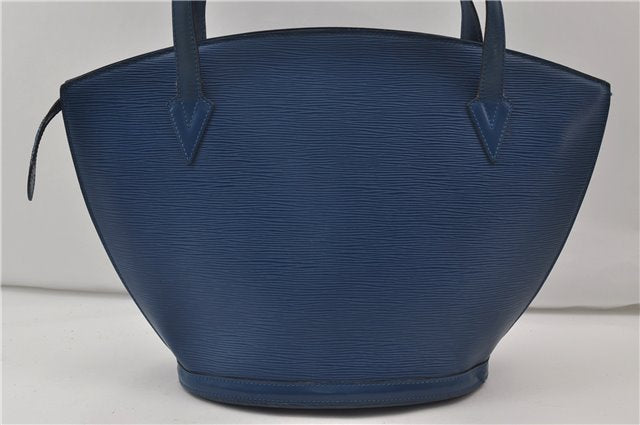 Auth Louis Vuitton Epi Saint Jacques Shopping Shoulder Bag Blue M52265 LV 9731D