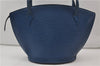 Auth Louis Vuitton Epi Saint Jacques Shopping Shoulder Bag Blue M52265 LV 9731D