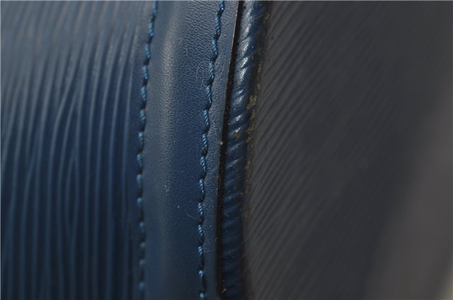 Auth Louis Vuitton Epi Saint Jacques Shopping Shoulder Bag Blue M52265 LV 9731D