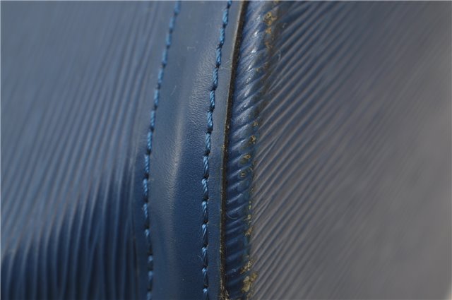 Auth Louis Vuitton Epi Saint Jacques Shopping Shoulder Bag Blue M52265 LV 9731D